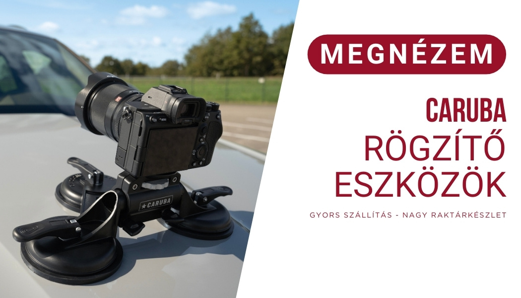 Caruba fotó és videó kiegészítő webáruház - A hivatalos magyarországi forgalmazó