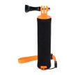Caruba úszó markolat GoPro csatlakozással - Floating Handgrip - fekete és narancs (FB-11)