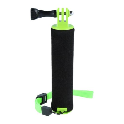 Caruba úszó markolat GoPro csatlakozással - Floating Handgrip - fekete és zöld (FB-12)
