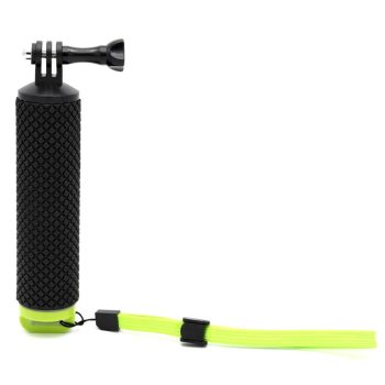   Caruba párnázott úszó markolat GoPro csatlakozással - Padded Floating Handgrip - fekete és zöld (FB-7)