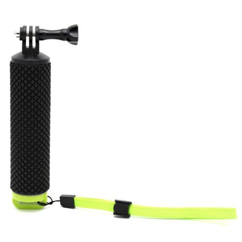 Caruba párnázott úszó markolat GoPro csatlakozással - Padded Floating Handgrip - fekete és zöld (FB-7)