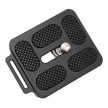 Caruba gyorscseretalp PU50B nyakpánt csatlakozással (tripod plate)