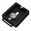 Caruba gyorscseretalp PU50B nyakpánt csatlakozással (tripod plate)