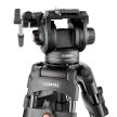 Caruba Videostar 180 pro video állvány + fluid videofej