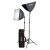 Caruba All-in-1 Youtuber Softbox Light Set (LED) - 2x60w teljesitmeny - 2 darab 50x50cm softbox (SLS-4)
