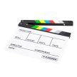Caruba profi filmes csapó tábla - fehér/színes (whiteboard marker)