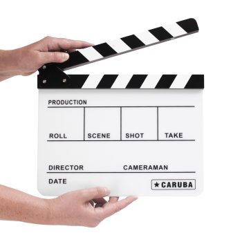   Caruba profi filmes csapó tábla - fehér (whiteboard marker)
