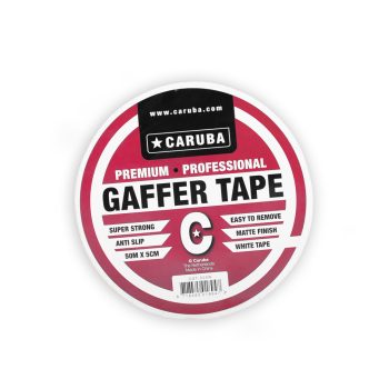 Caruba Gaffer Tape Nano Roll 50m x 5cm, Fehér