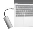 Caruba Premium 4 portos USB-C hub asztroszürke - (Space Grey)