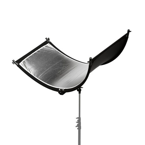 Caruba Curved Face Reflector Pro KIT - 180cm x 65cm