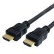 Caruba HDMI-HDMI kábel egyenes csatlakozással, 3 méter (High Speed)