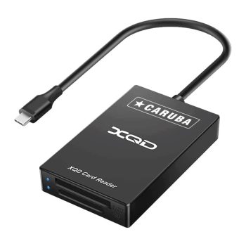   Caruba XQD és SD memóriakártya olvasó USB-C csatlakozással