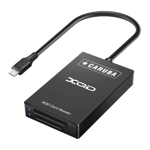 Caruba XQD és SD memóriakártya olvasó USB-C csatlakozással