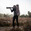 Caruba Camouflage lessátor 1 személyes - (1 darab beépített székkel)