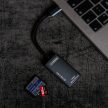 Caruba SD 4.0 USH-II + micro SD memóriakártya olvasó USB-C csatlakozással
