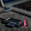 Caruba SD 4.0 USH-II + micro SD memóriakártya olvasó USB-C csatlakozással