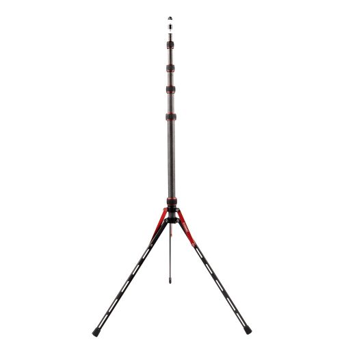 Caruba CLS-1C kompakt carbon lámpaállvány (fekete - piros)