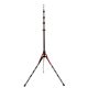 Caruba CLS-1C kompakt carbon lámpaállvány (fekete - piros)