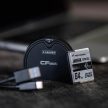 Caruba CFast + SD típusú memóriakártya olvasó USB 3.1 és USB-C csatlakozással