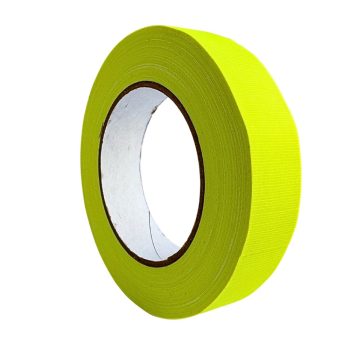 Caruba fluoreszkáló gaffer tape - sárga