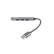 Caruba 4 az 1-ben portos USB hub asztroszürke - Space Grey (CUSB-5)
