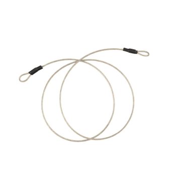   Caruba biztonsági acél kábel műanyag bevonattal - 1,2m hosszú (CVK-1)