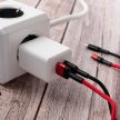 Caruba USB-C - USB-C 60W adatkábel 3 méter - fekete