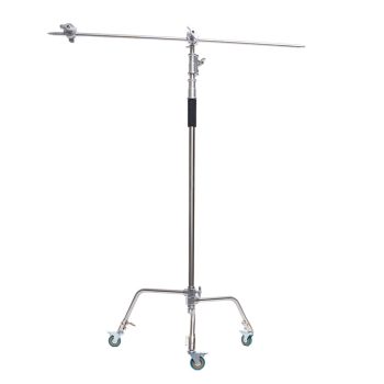   Caruba C-állvány boom karral és kerekekkel - LS-9W (330 cm - 10 kg)