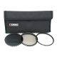 Caruba UV+CPL+ND8 filter kit 46mm szűrő szett