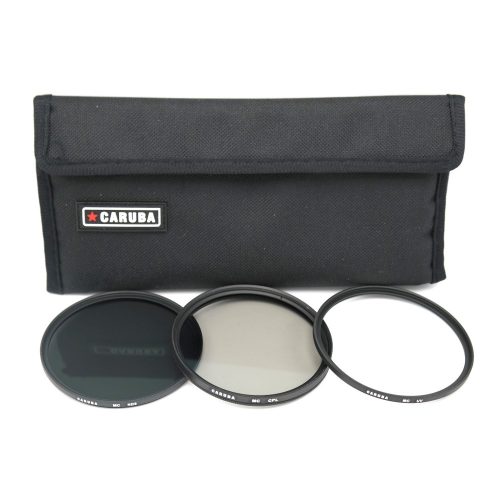 Caruba UV+CPL+ND8 filter kit 72mm szűrő szett